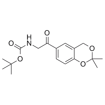 N-(2-(2,2-二甲基-4H-1,3-苯并二恶英-6-基)-2-氧代乙基)氨基甲酸叔丁酯