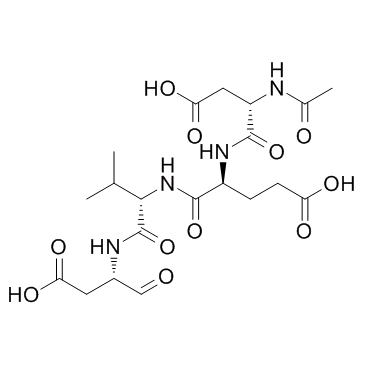 N-ACETYL-ASP-GLU-VAL-ASP-CHO (ALDEHYDE)