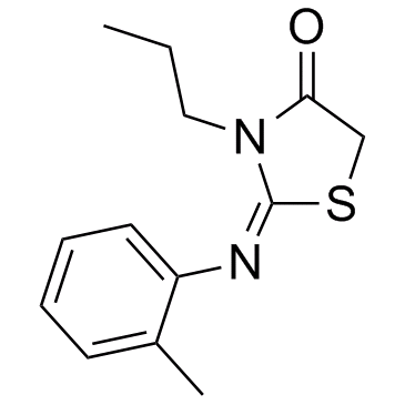(Z)-3-丙基-2-(邻甲苯基亚氨基)噻唑烷-4-酮