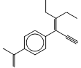 α-(1-Methoxypropylidene)-4-nitro-benzeneacetonitrile