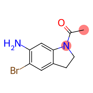 1-ACETYL-6-AMINO-5-BROMOINDOLINE