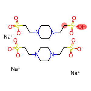 1,4-哌嗪二乙磺酸倍半钠盐(PIPES-1.5NA)