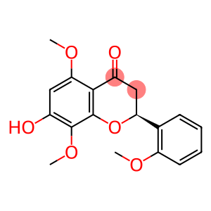 (S)-7-Hydroxy-5,8-diMethoxy-2-(2-Methoxyphenyl)chroMan-4-one