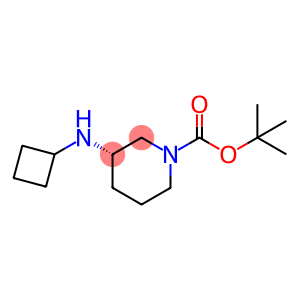 1-Piperidinecarboxylic acid, 3-(cyclobutylamino)-, 1,1-dimethylethyl ester, (3S)-