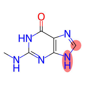 1,7-Dihydro-2-(methylamino)-6H-purin-6-one