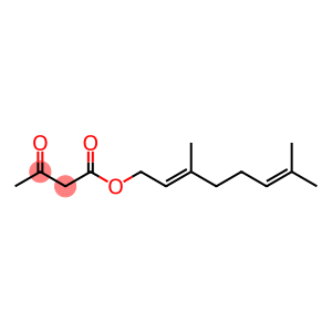 (e)-3,7-dimethylocta-2,6-dienylacetoacetate