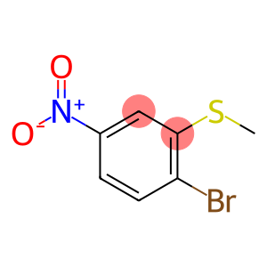 Benzene, 1-bromo-2-(methylthio)-4-nitro-