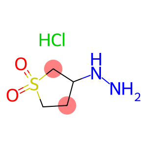 (1,1-Dioxidotetrahydro-3-thienyl)hydrazine hydrochloride