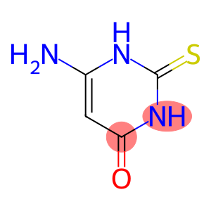 4(3H)-pyrimidinone, 6-amino-2-mercapto-
