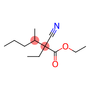 2-氰基-2-乙基-3-甲基己酸乙酯