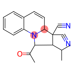 1-acetyl-2-isopropyl-1,2-dihydropyrrolo[1,2-a]quinoline-3,3(3aH)-dicarbonitrile