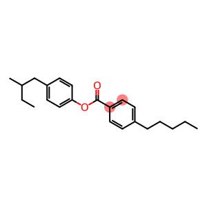 Benzoic acid, 4-pentyl-, 4-(2-methylbutyl)phenyl ester