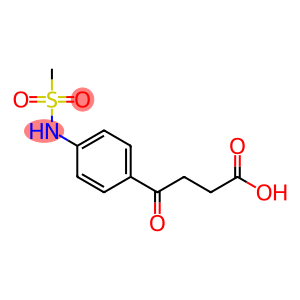 4-[(Methylsulfonyl)amino]-gamma-oxo-benzenebutanoic acid