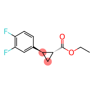 (1R,2R)-2-(3,4-Difluorophenyl)cyclopropanecarboxylic acid ethyl ester