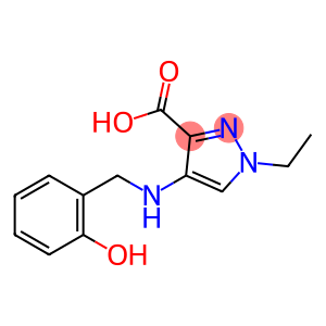 1-Ethyl-4-[(2-hydroxybenzyl)amino]-1H-pyrazole-3-carboxylic acid