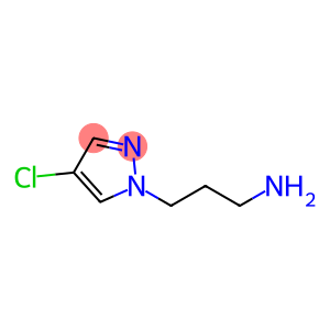 3-(4-chloropyrazol-1-yl)propan-1-amine