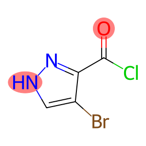 4-溴-1H-吡唑-3-碳酰氯