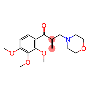 2-Propen-1-one, 2-(4-morpholinylmethyl)-1-(2,3,4-trimethoxyphenyl)-