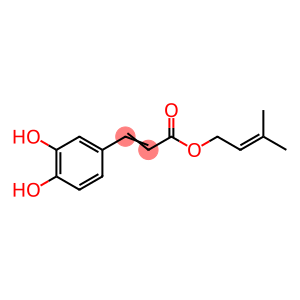 2-Propenoic acid, 3-(3,4-dihydroxyphenyl)-, 3-methyl-2-buten-1-yl ester