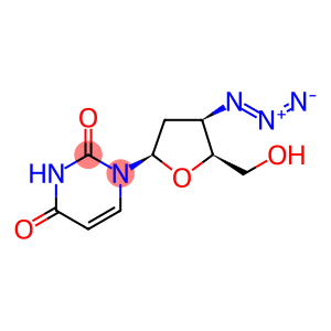 2,4(1H,3H)-Pyrimidinedione,1-(3-azido-2,3-dideoxy-b-D-threo-pentofuranosyl)-