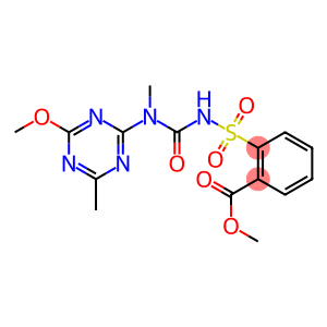 methyl2-[[[[n-(4-methoxy-6-methyl-1,3,5-triazin-2-yl)methylamino]carbonyl]ami