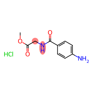 Glycine, N-(4-aMinobenzoyl)-, Methyl ester, Monohydrochloride