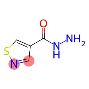 4-Isothiazolecarboxylic acid, hydrazide