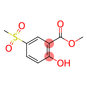 Benzoic acid, 2-hydroxy-5-(methylsulfonyl)-, methyl ester