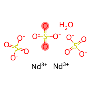 Sulfuric acid,neodymium(3+) salt, hydrate (9CI)