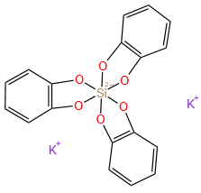 三(1,2-苯二醇酸根-O,O`)硅酸钾