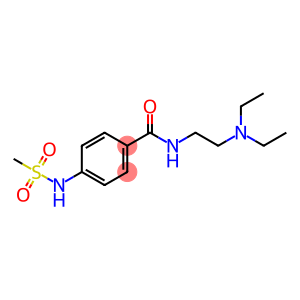 N-(2-Diethylaminoethyl)-4-(methylsulfonylamino)benzamide