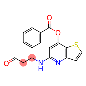 3-[[7-(benzoyloxy)thieno[3,2-b]pyridin-5-yl]amino]Propanal