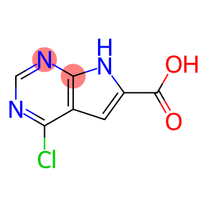 Chloro-7h-pyrrolo[2,3-d]pyrimidine-6-carboxylic acid