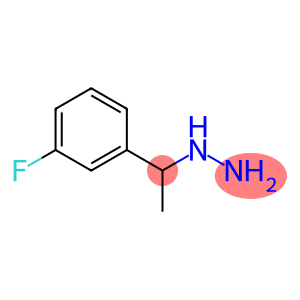 (1-(3-fluorophenyl)ethyl)hydrazine