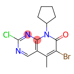 6-broMo-2-chloro-8-cyclopentyl-5-
