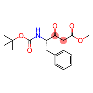 methyl (S)-4-[(tert-butoxycarbonyl)amino]-3-oxo-5-phenylpentanoate