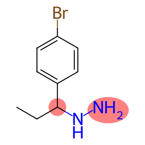 1-(4-bromophenyl)propylhydrazine