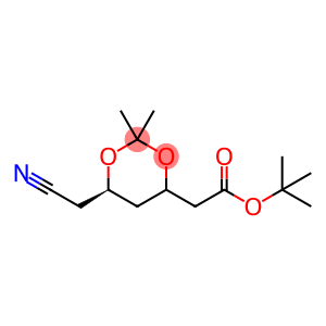 1,3-Dioxane-4-acetic acid, 6-(cyanomethyl)-2,2-dimethyl-, 1,1-dimethylethyl ester, (6R)-