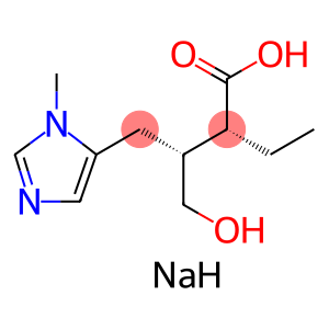 (αR,βR)-α-Ethyl-β-(hydroxyMethyl)-1-Methyl-1H-iMidazole-5-butanoic Acid SodiuM Salt