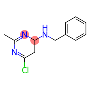N-benzyl-6-chloro-2-methylpyrimidin-4-amine