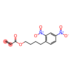 4-(2,4-dinitrophenyl)butyl prop-2-enoate