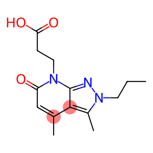 3-{3,4-二甲基-6-氧代-2-丙基-2H,6H,7H-吡唑并[3,4-B]吡啶-7-基}丙酸