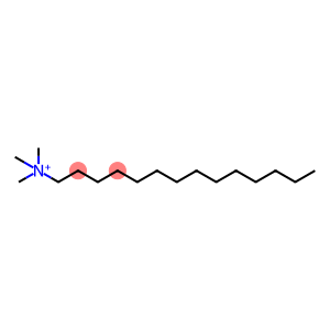 Trimethyl(tetradecyl)aminium