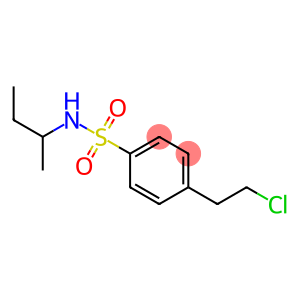 N-butan-2-yl-4-(2-chloroethyl)benzenesulfonamide