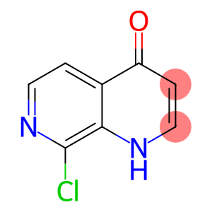 1,7-Naphthyridin-4(1H)-one, 8-chloro-