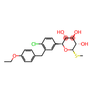 (2S,3R,4R,5S,6R)-2-[4-chloro-3-(4-ethoxybenzyl)phenyl]-6-(methylsulfanyl)tetrahydro-2-H-pyran-3,4,5-triol