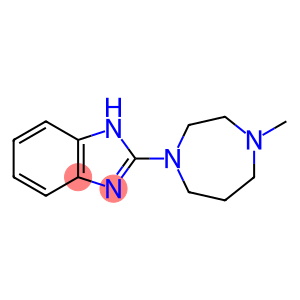1H-Benzimidazole, 2-(hexahydro-4-methyl-1H-1,4-diazepin-1-yl)-