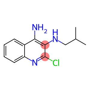 3,4-Quinolinediamine, 2-chloro-N3-(2-methylpropyl)-