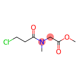 methyl 2-(3-chloro-N-methylpropanamido)acetate