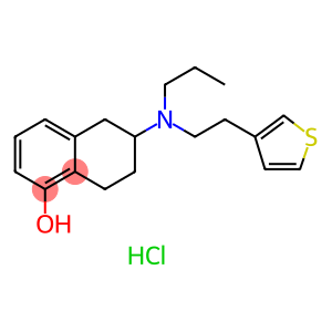 1-Naphthalenol,5,6,7,8-tetrahydro-6-[propyl[2-(3-thienyl)ethyl]amino]-,hydrochloride